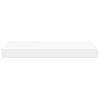 vidaXL Floating Wall Shelf White 40x23x3.8 cm MDF