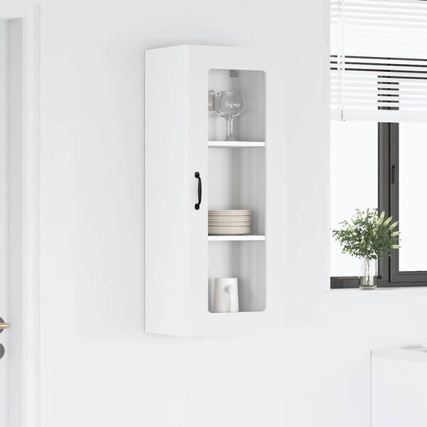 vidaXL Kitchen Cabinet Kalmar White 40 x 31 x 100 cm Engineered Wood