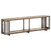 vidaXL TV Cabinet | Natural wood and metallic (varied)