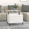 vidaXL Coffee Table High Gloss White 60x44,5x45 cm Engineered Wood