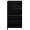 vidaXL Reception Desk Black 55x50x103.5 cm Engineered Wood