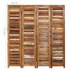 vidaXL Room Divider Solid Reclaimed Wood 170 cm