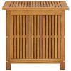 vidaXL Garden Storage Box 60x50x58 cm Solid Acacia Wood