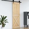 vidaXL Door NARVIK 80x210 cm Solid Wood Pine