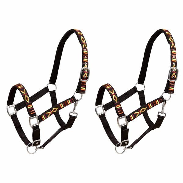 vidaXL Headcollar Black 100% Nylon