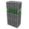 vidaXL Gabion Rocks Glass Green 60-120 mm 25 kg