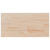 vidaXL Table Tops 2 pcs 80x40x2.5 cm Rectangular Solid Wood Pine