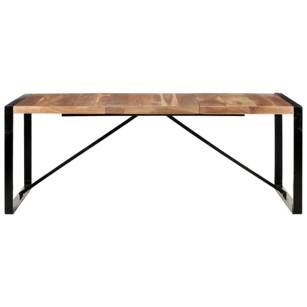 vidaXL Dining Table 200x100x75 cm Solid Wood