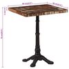 vidaXL Bistro Table 60x60x76 cm Solid Reclaimed Wood