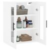 vidaXL Wall Mounted Cabinet White 69.5x34x90 cm