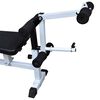 vidaXL Weight Bench with Weight Rack, Barbell and Dumbbell Set 90 kg