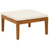 vidaXL Footrest Solid Acacia Wood Natural