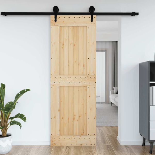 vidaXL Door NARVIK 80x210 cm Solid Wood Pine