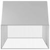 vidaXL Chicken Coop 4x2x2 m Galvanised Steel