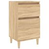 vidaXL Bedside Cabinet Sonoma Oak 40x35x70 cm