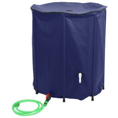 vidaXL Water Tank with Tap Foldable 1250 L PVC
