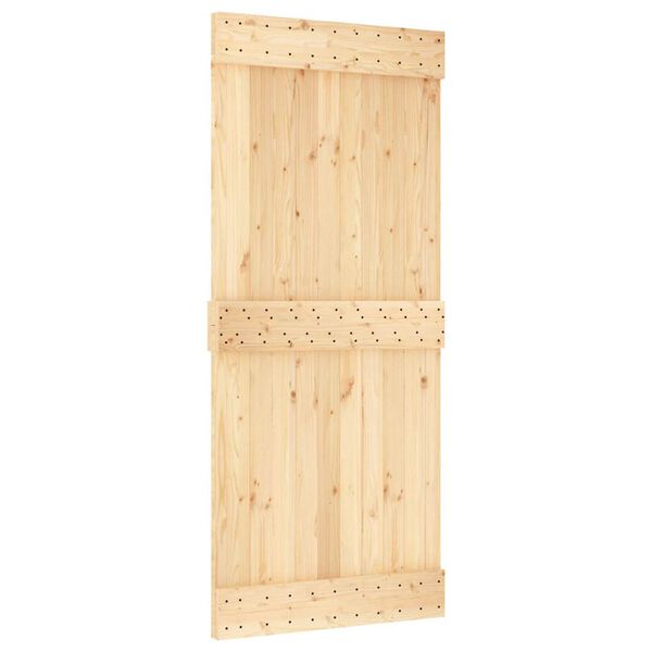 vidaXL Door NARVIK 90x210 cm Solid Wood Pine