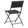 vidaXL Folding Outdoor Chairs 2 pcs Steel and Textilene