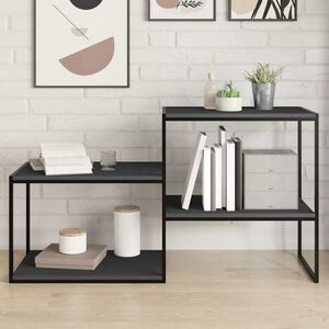vidaXL Bookshelf Boards 4 pcs Grey 60x40x1,5 cm Engineered Wood