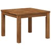 vidaXL Coffee Table LAREN Natural 49 x 48.5 x 36 cm Solid Acacia Wood