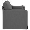 vidaXL Sofa Dark Grey 139 x 78 x 80 cm Fabric