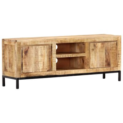vidaXL TV Cabinet 118x30x45 cm Solid Mango Wood