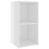 vidaXL TV Cabinets 2 pcs High Gloss White 72x35x36.5 cm Engineered Wood