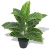vidaXL Artificial Plant | Green | Plastic, Iron Wire | Medium