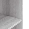 vidaXL Aquarium Stand Grey Sonoma 80x35x60 cm Engineered Wood