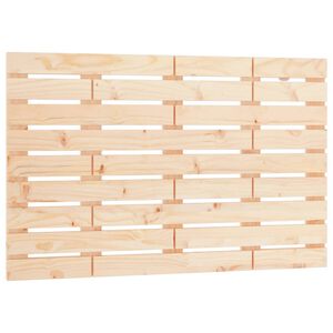 vidaXL Wall Headboard 96x3x63 cm Solid Wood Pine