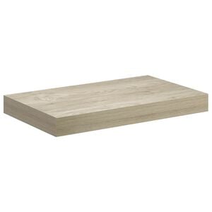 vidaXL Floating Wall Shelf Oak 40x23.5x3.8 cm MDF