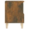 vidaXL Bedside Cabinets 2 pcs Smoked Oak 40x35x50 cm