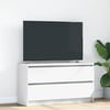 vidaXL TV Cabinet White 100x35x54 cm Engineered Wood
