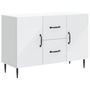 vidaXL Sideboard White 89 x 34.5 x 60 cm Engineered Wood