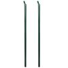 vidaXL Fence Struts 2 pcs 200 cm