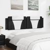 vidaXL Headboard Cushion "Viana" Black and White 180 cm Faux Leather