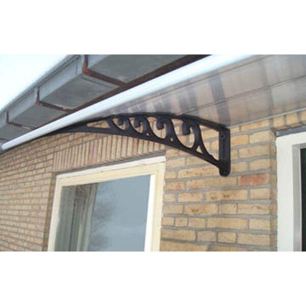 vidaXL Awning Silver Plastic