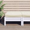 vidaXL Pallet Cushion Cream 60x60x9.5 cm Oxford Fabric
