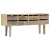 vidaXL Sideboard 140x30x60 cm Solid Mango Wood