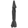 vidaXL Replacement Fabric for Outdoor Parasol Anthracite 515 cm