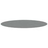 vidaXL Pool Ground Sheet &Oslash; 550 cm (1 mm) Non-woven Fabric Light Grey