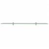 vidaXL Floating Shelves 2 pcs Glass 100x10 cm 8 mm