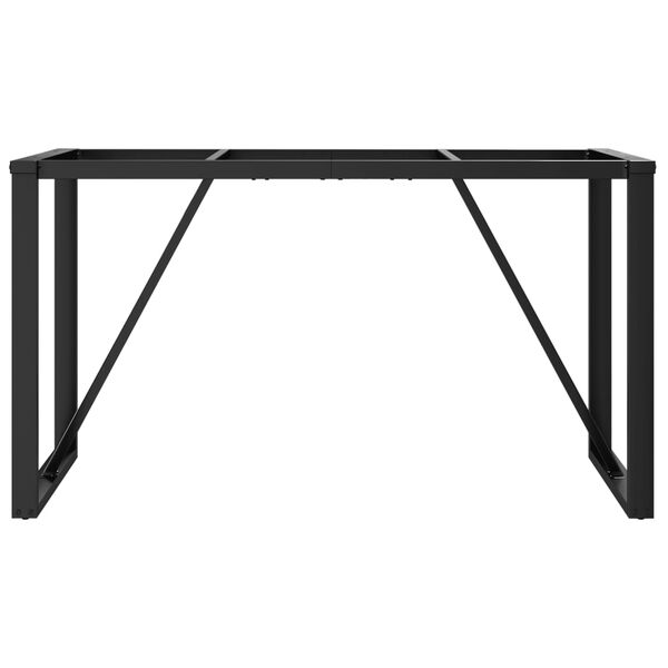 vidaXL Dining Table Legs O-Frame 140x60x73 cm Steel