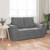 vidaXL Sofa Bed 60cm Dark Grey Velvet