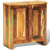 vidaXL Reclaimed Cabinet Solid Wood with 2 Doors Vintage