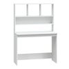 vidaXL Desk | White | Engineered wood | 102x45x148 cm | Desk | Rectangular