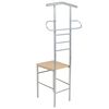 vidaXL Gentleman's Valet Chairs 2 pcs Metal
