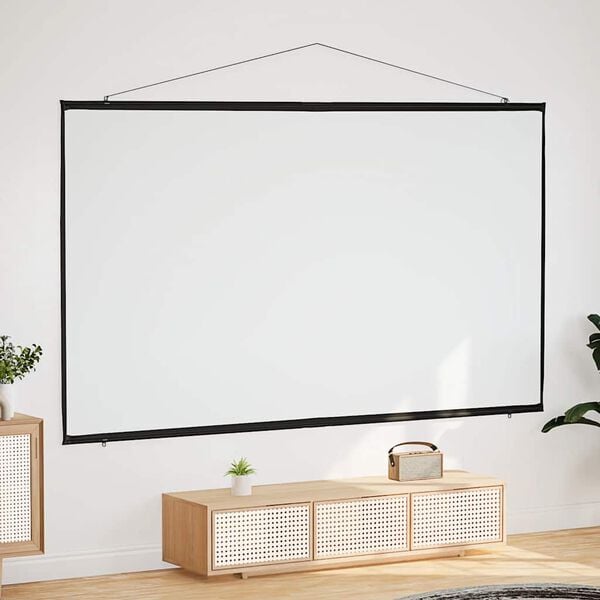 vidaXL Projection Screen Wall-Hanging 108 Inch 16:9