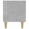 vidaXL TV Cabinet Concrete Grey 180x31.5x40 cm Engineered Wood