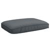 vidaXL Cushion Oxford Fabric Anthracite 120 x 80 x 12 cm